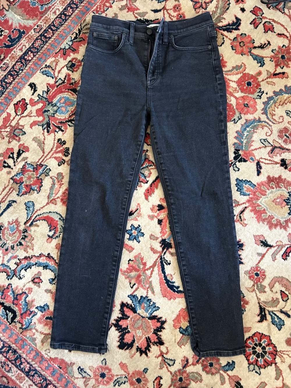 Women’s High-Rise Slim Jeans in black multiple pairs available!